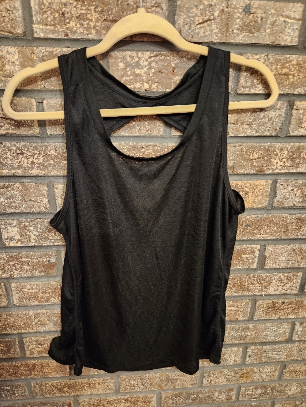 Tultex Black Racerback Tank Top Size L